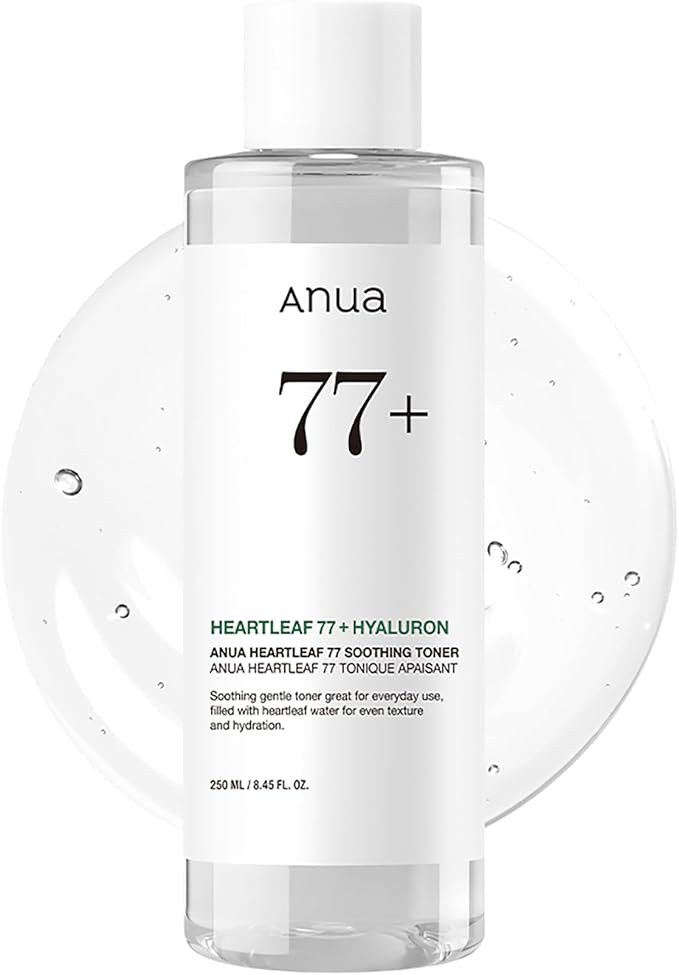 ANUA Heartleaf 77 Soothing Toner Moisturizing & Calming Facial Toner