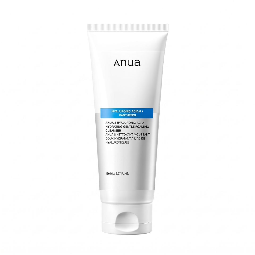 Anua – 8 Hyaluronic Acid Hydrating Gentle Foaming Cleanser, 150ml - Facial Cleanser