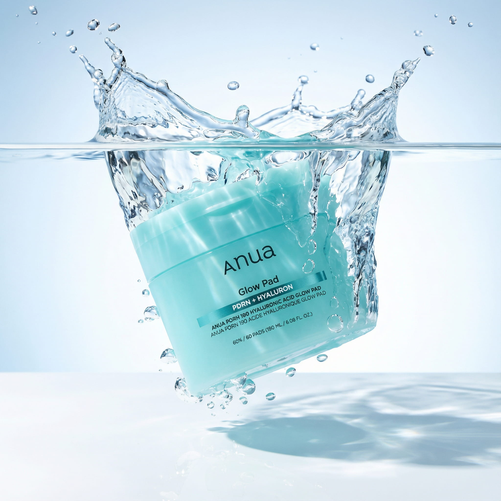 ANUA  PDRN 100 Hyaluronic Acid Glow Pad