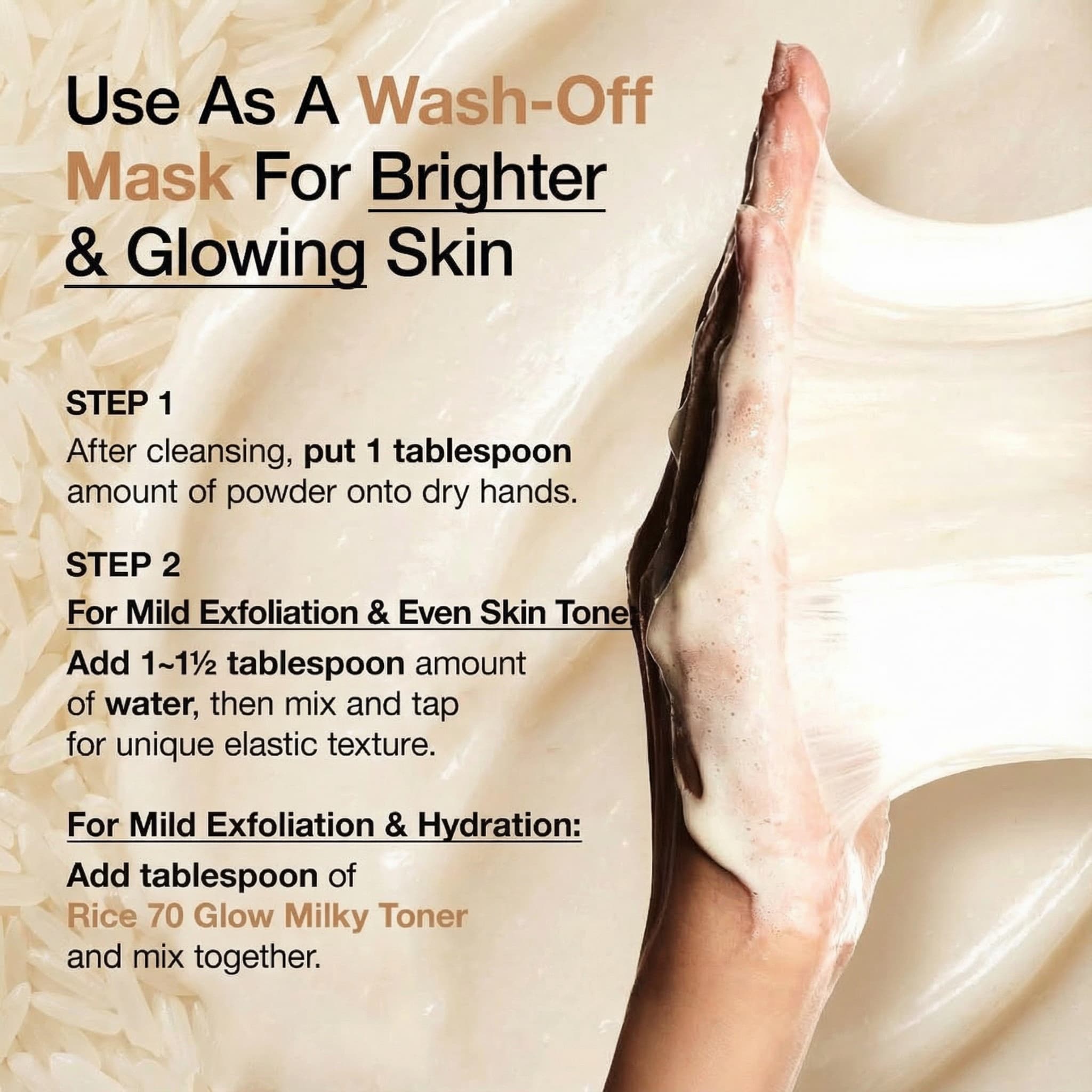 ANUA  Rice Enzyme Brightening Cleansing Powder, 40g