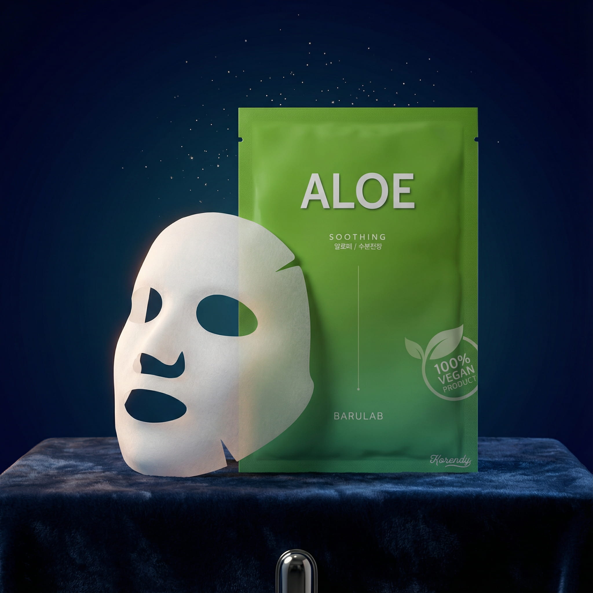 Barulab – Aloe Smoothing face mask – 23g