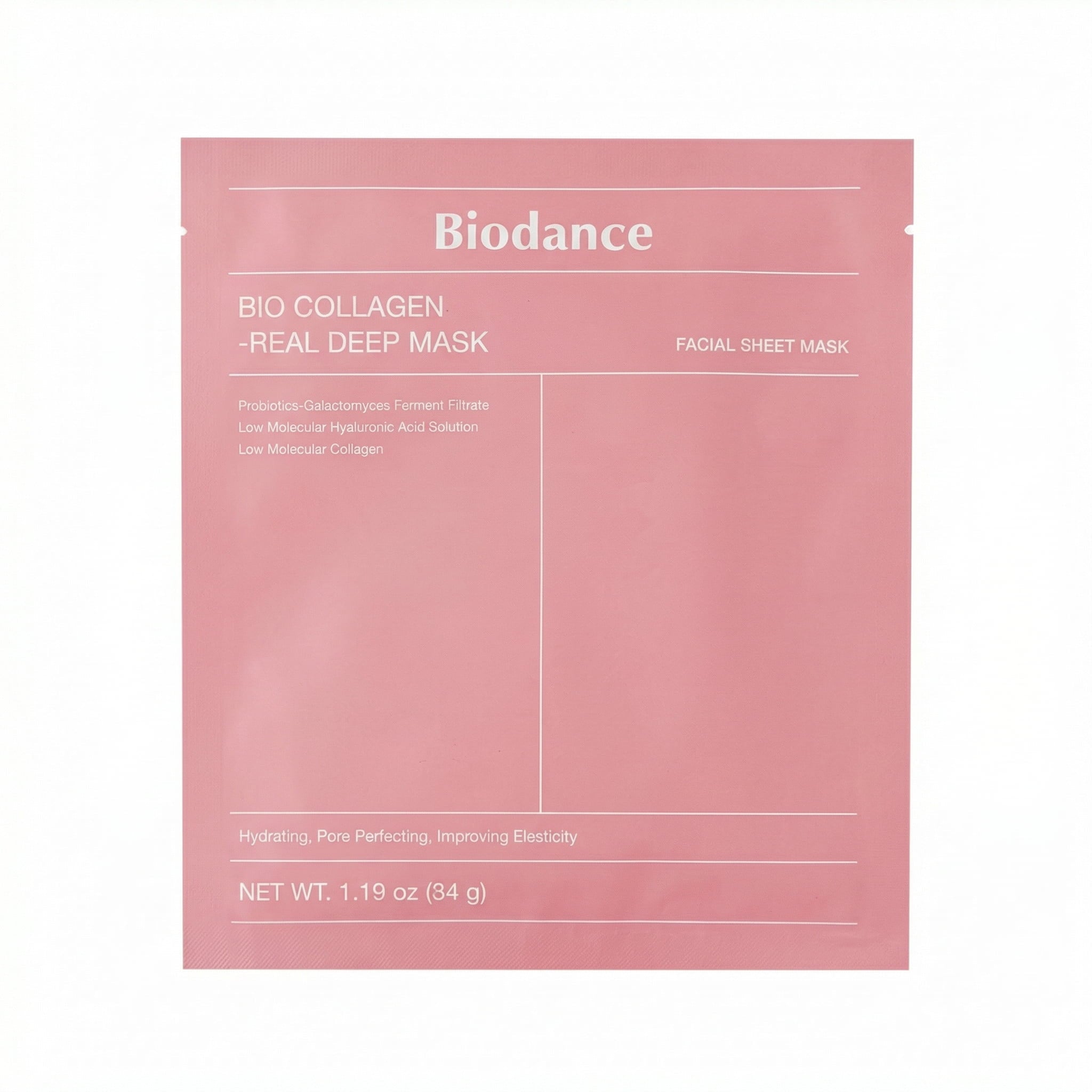 Biodance – Bio-Collagen Real Deep Mask, 34g - Firming & Brightening Mask