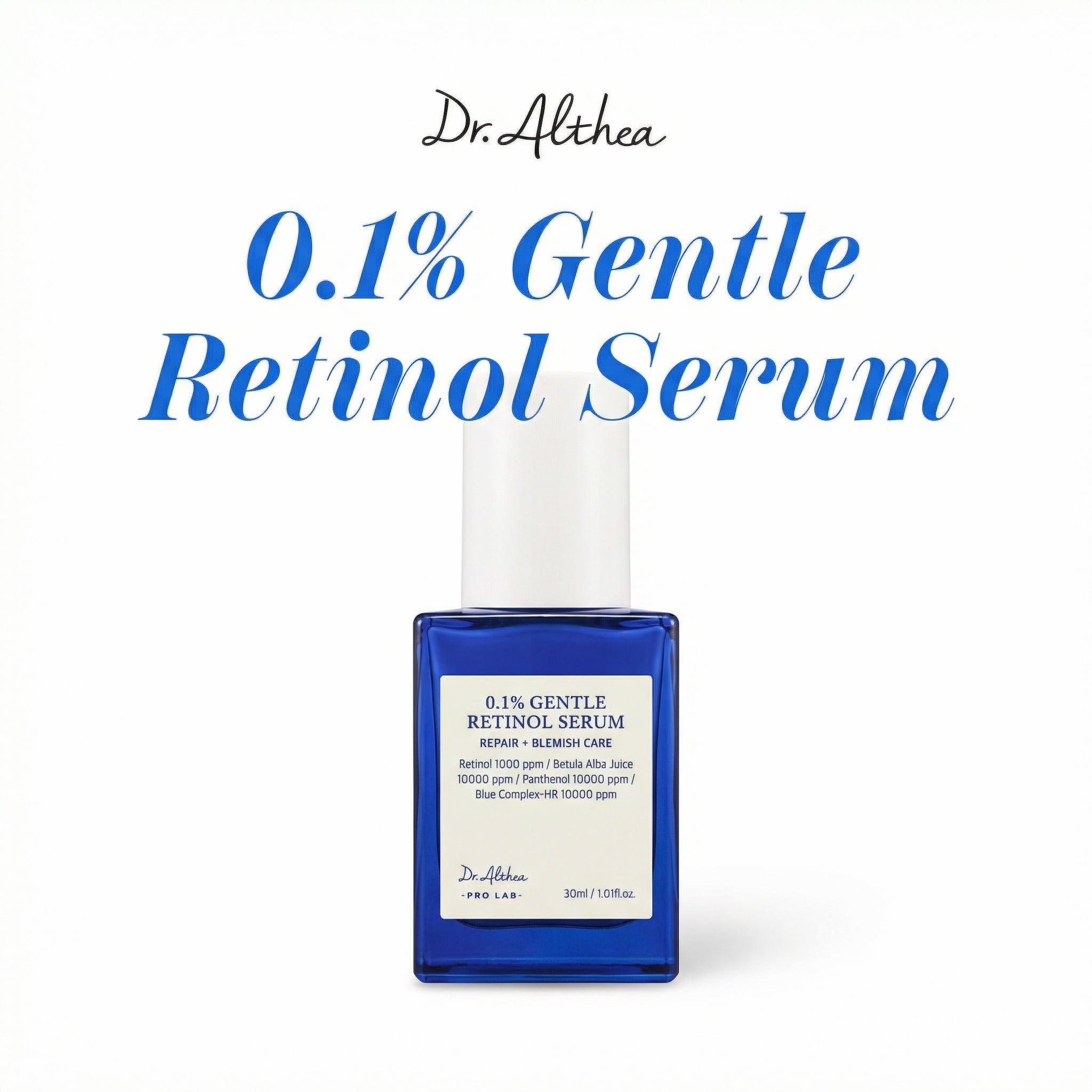 Dr. Althea 0.1% Gentle Retinol Serum, 30ml