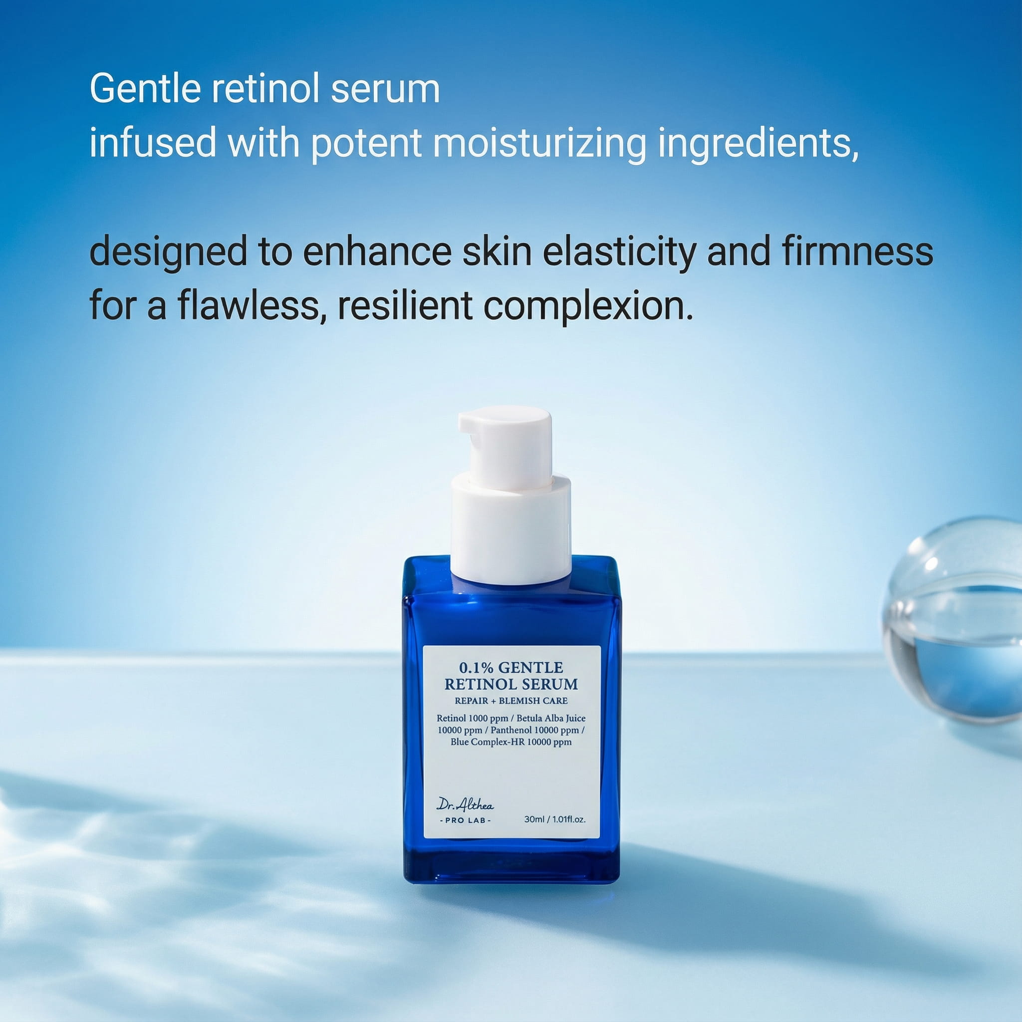 Dr. Althea 0.1% Gentle Retinol Serum, 30ml