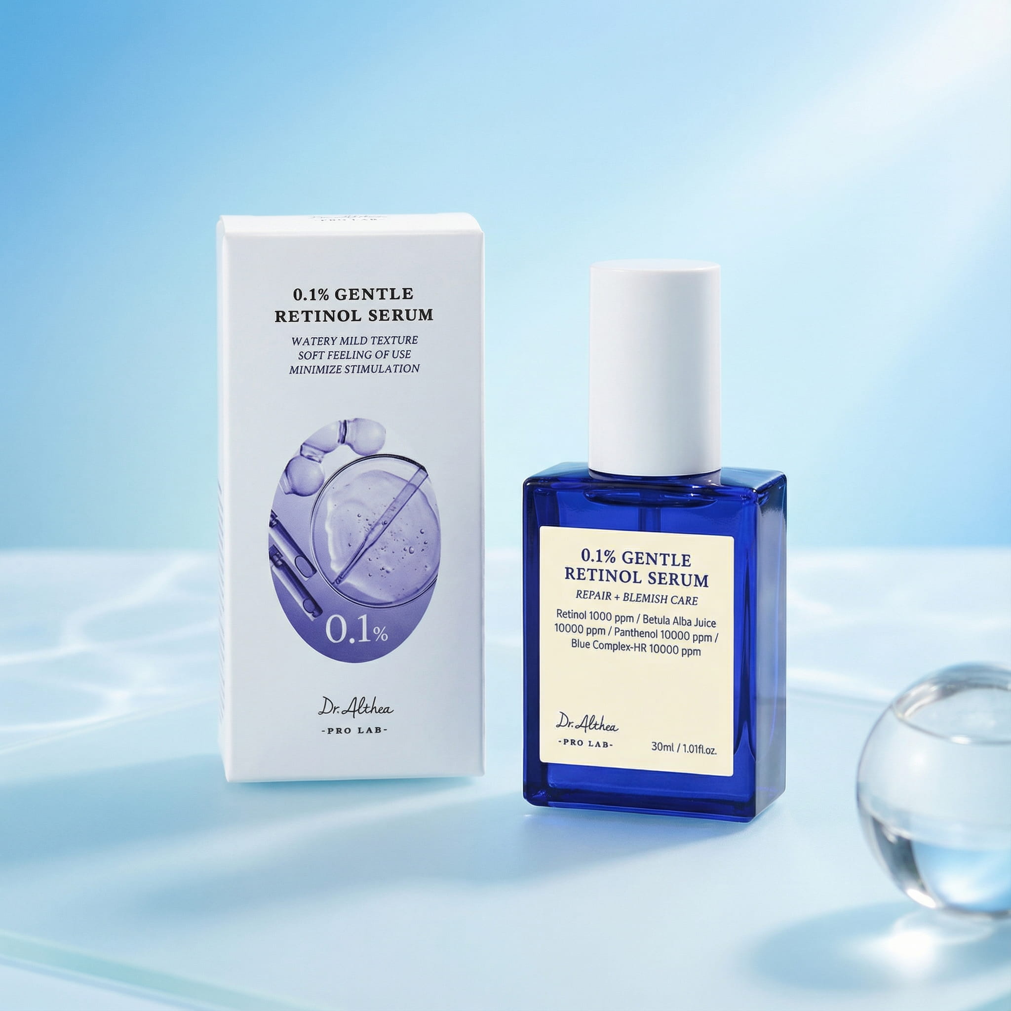 Dr. Althea 0.1% Gentle Retinol Serum, 30ml