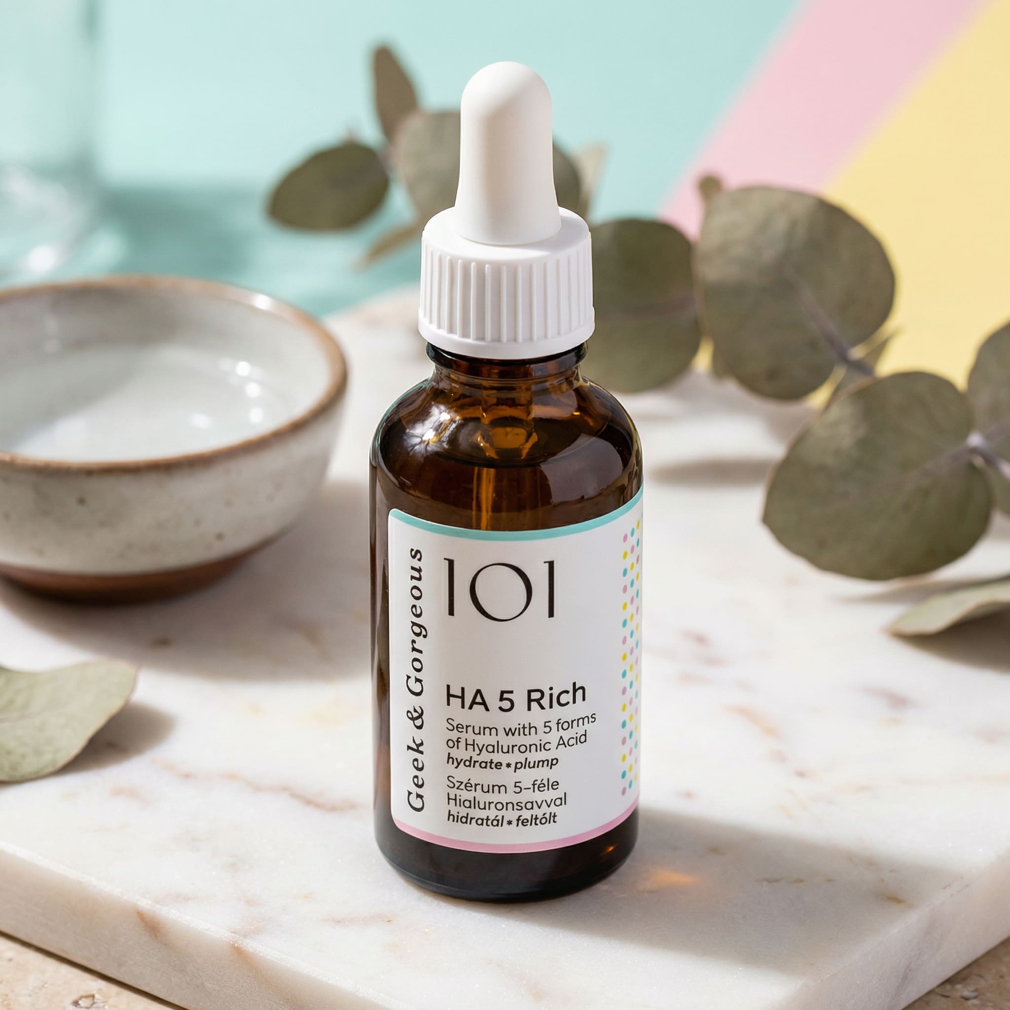 Geek & Gorgeous 101 HA 5 Rich Serum, 30ml