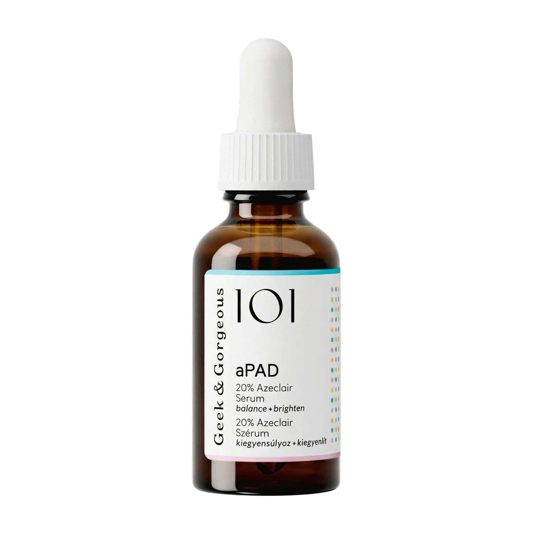 Geek & Gorgeous 101 aPAD 20% Azeclair (Azelaic Derivative) Serum 30ml