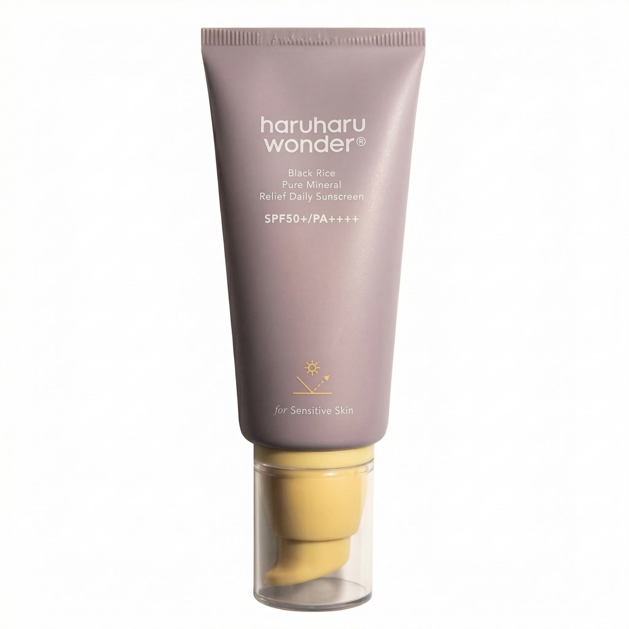 Haruharu Wonder – Black Rice Pure Mineral Relief Daily Sunscreen SPF50+ PA++++, 50ml