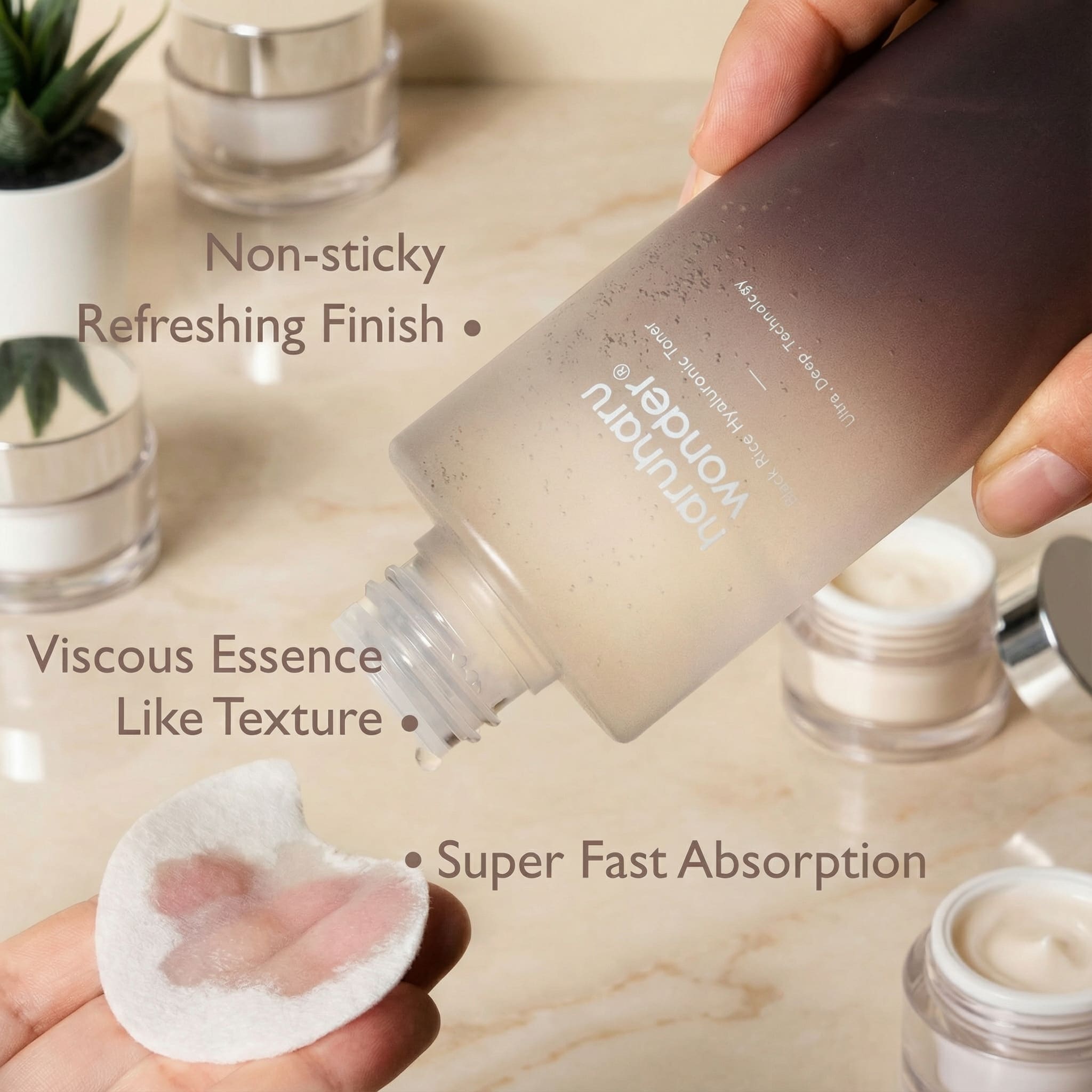 Haruharu Wonder – Black Rice Hyaluronic Toner, 150ml