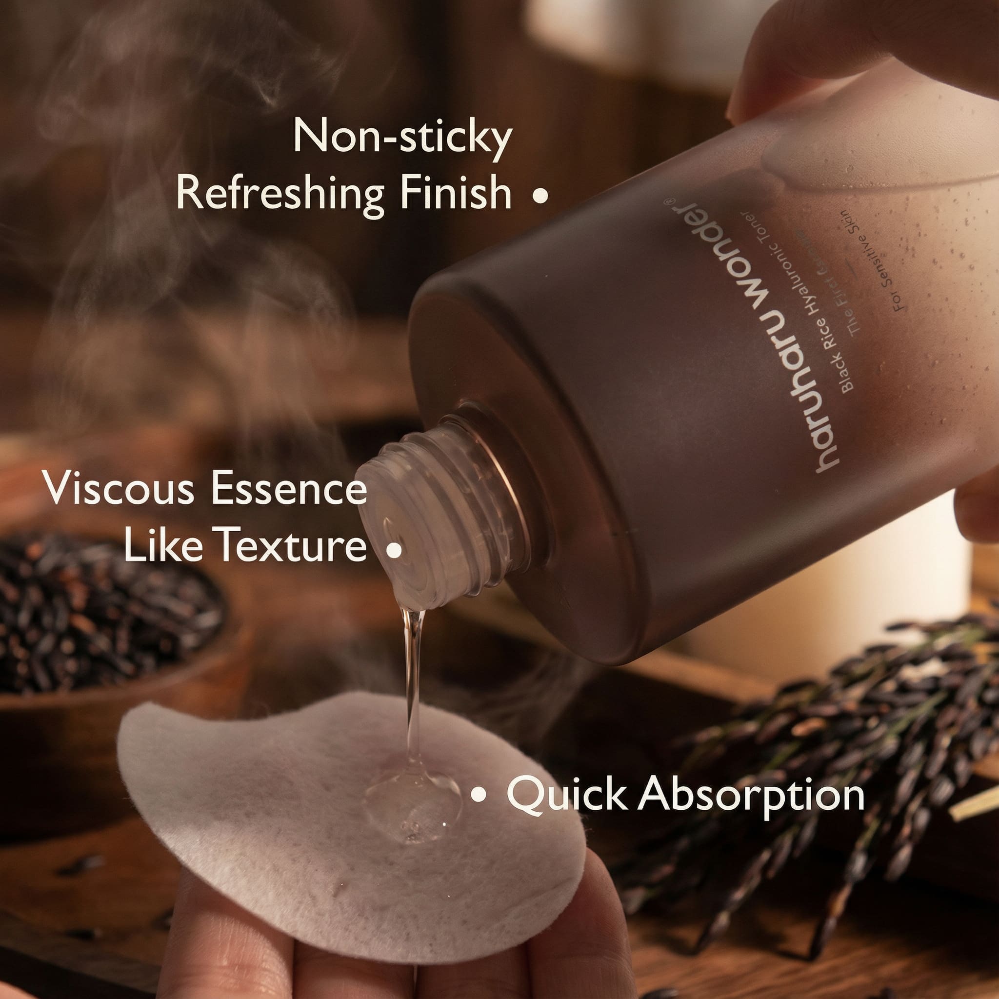 Haruharu Wonder Black Rice Hyaluronic Toner For Sensitive Skin 300 Ml