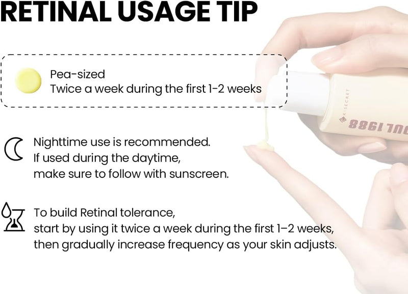 K-SECRET  SEOUL 1988 Serum Retinal Liposome 2% + Black Ginseng, 30ml