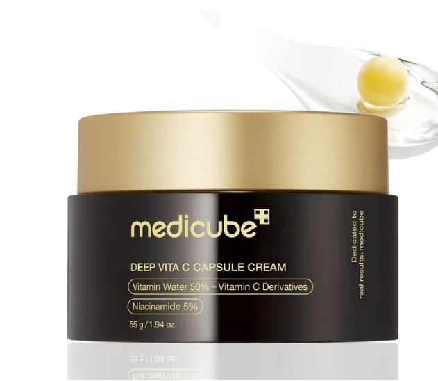 Medicube Deep Vita C Capsule Cream 55g - Ενυδατική Κρέμα Λάμψης με Βιταμίνη C