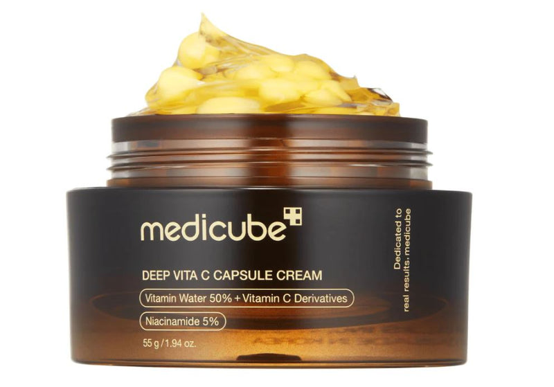 Medicube Deep Vita C Capsule Cream 55g - Ενυδατική Κρέμα Λάμψης με Βιταμίνη C