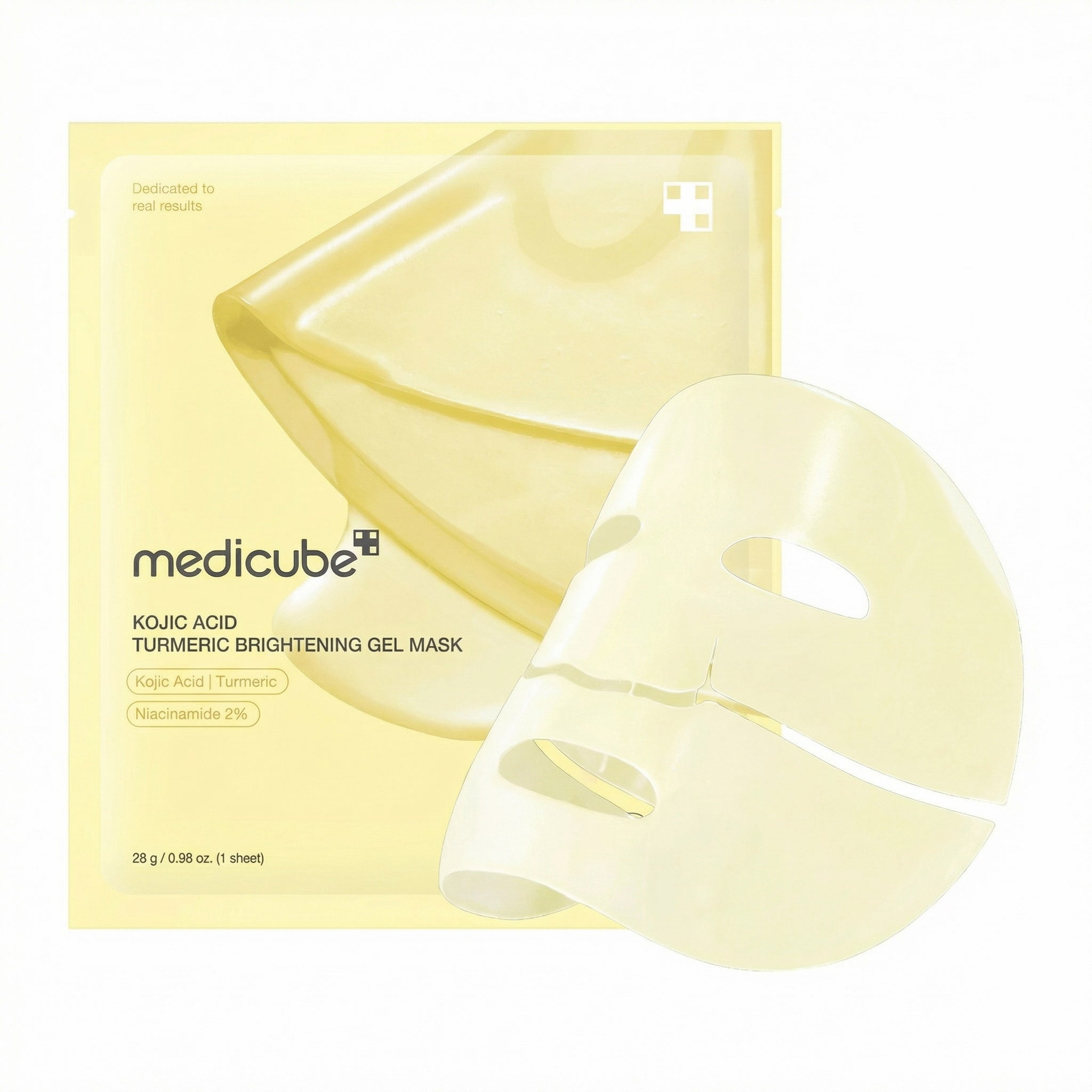 Medicube Kojic Acid Turmeric Brightening Gel Mask 28g