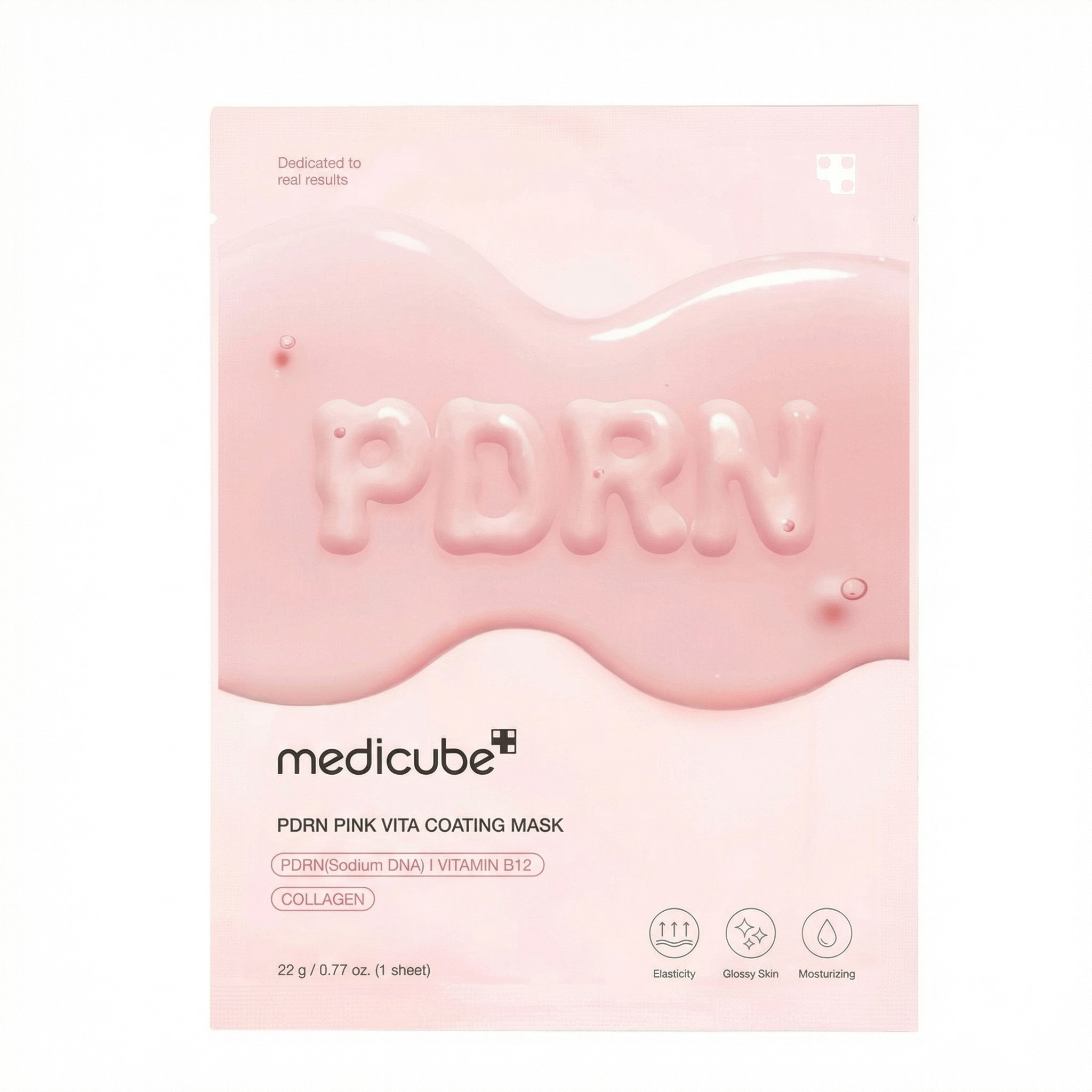 MEDICUBE PDRN Pink Vita Coating Mask - Mask with PDRN