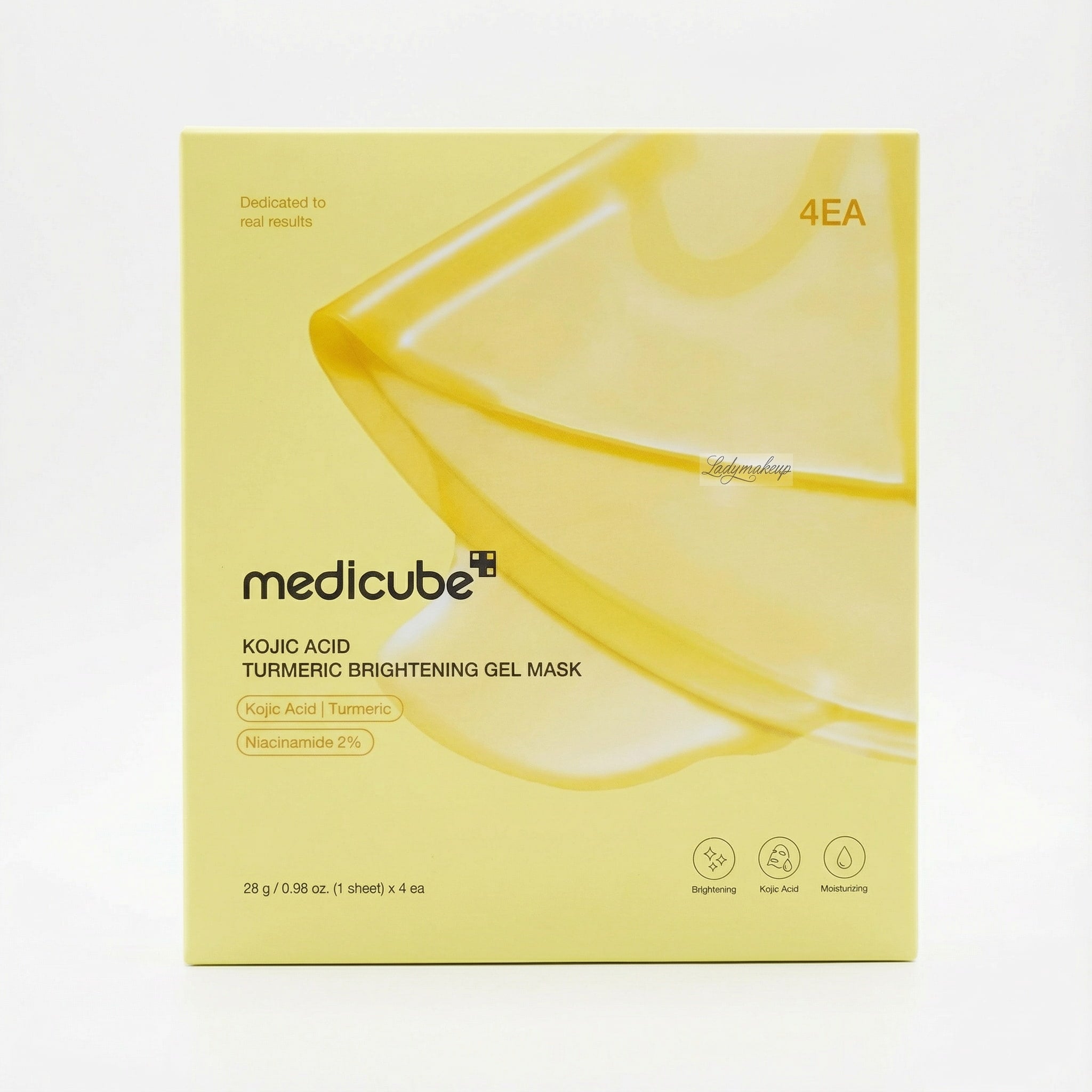 Medicube  Kojic Acid Turmeric Brightening Gel Mask 28g