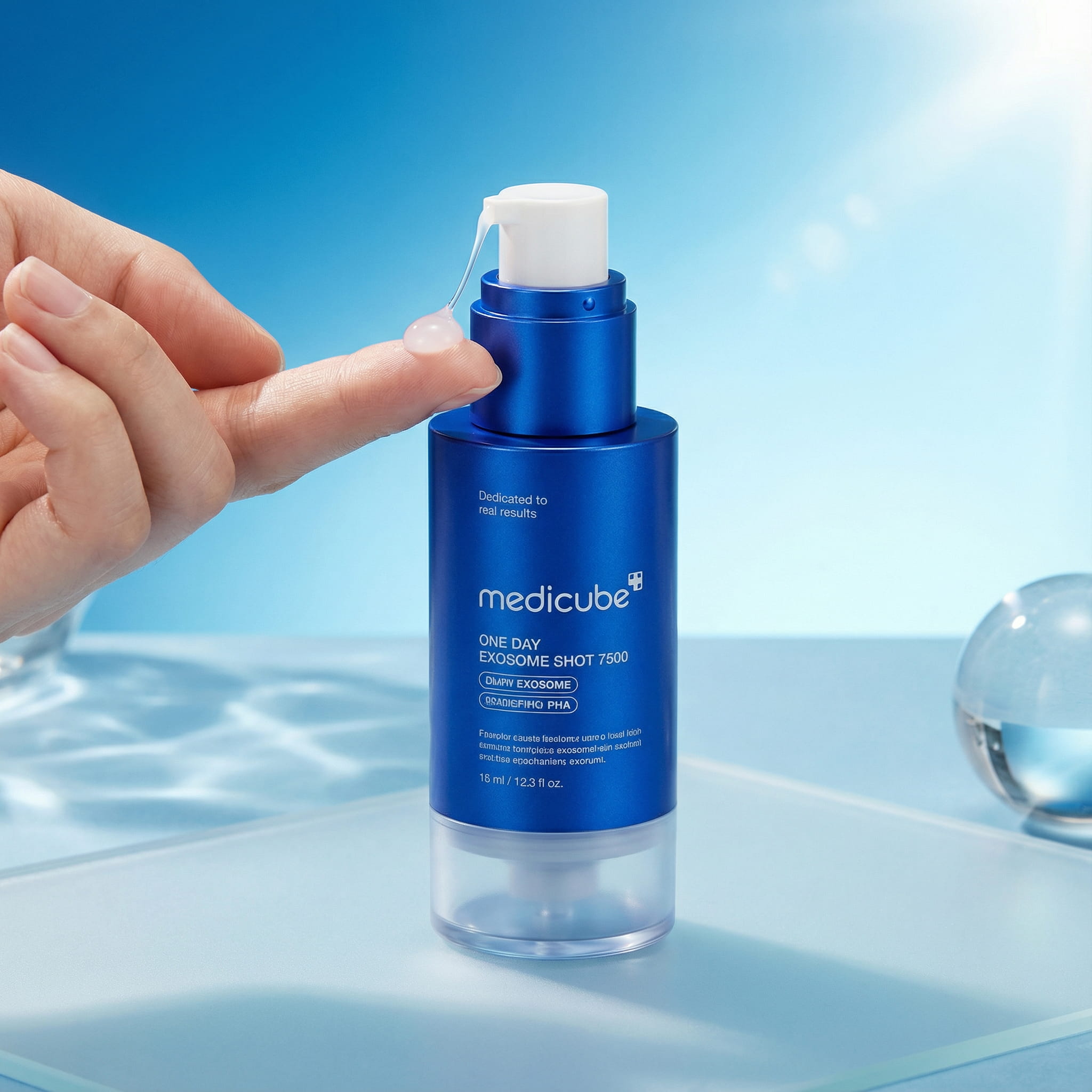 Medicube One Day Exosome Shot Pore Ampoule 7500 30ml