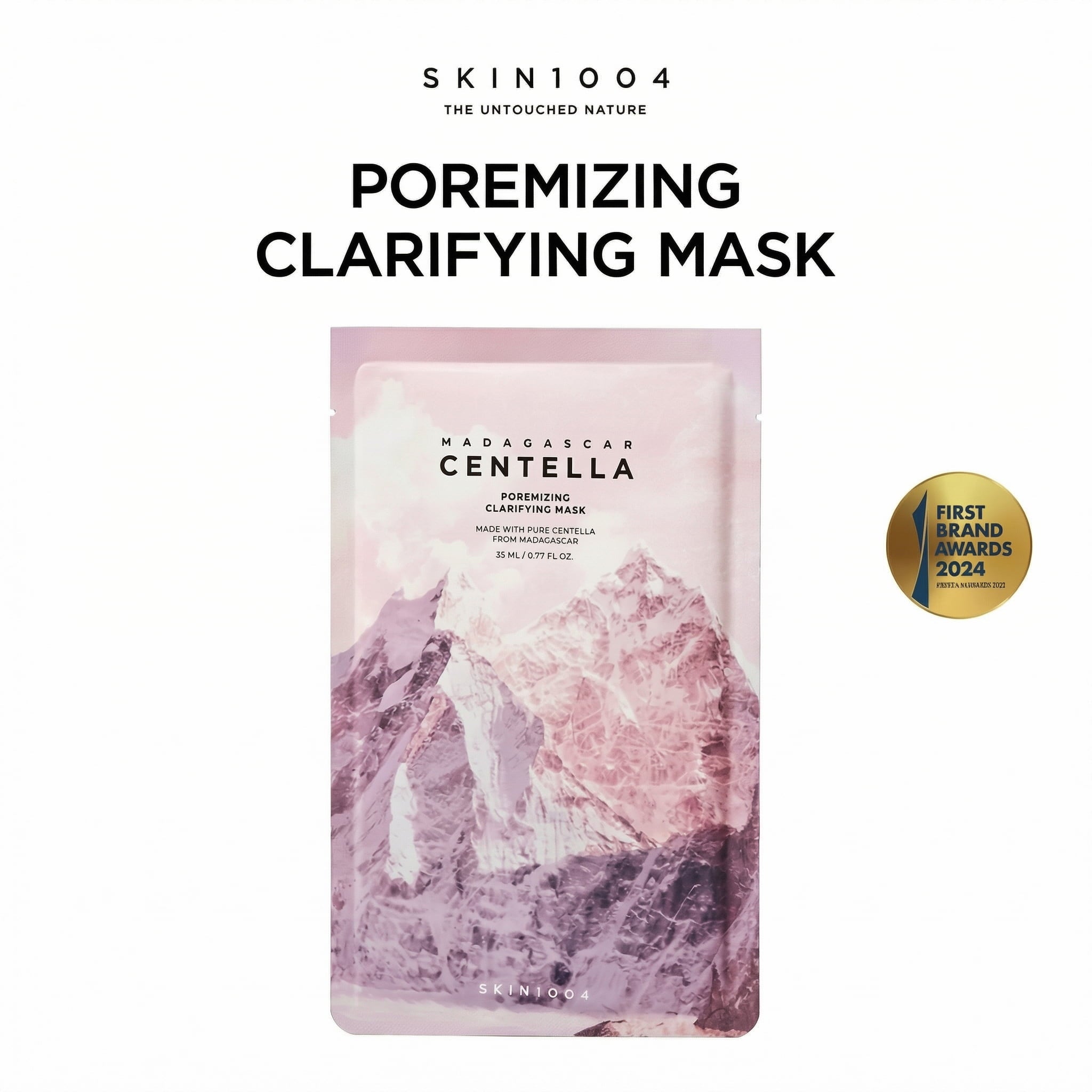 SKIN1004 – Madagascar Centella Poremizing Clarifying Mask, 23ml / Κορεάτικη Μάσκα Καθαρισμού Πόρων