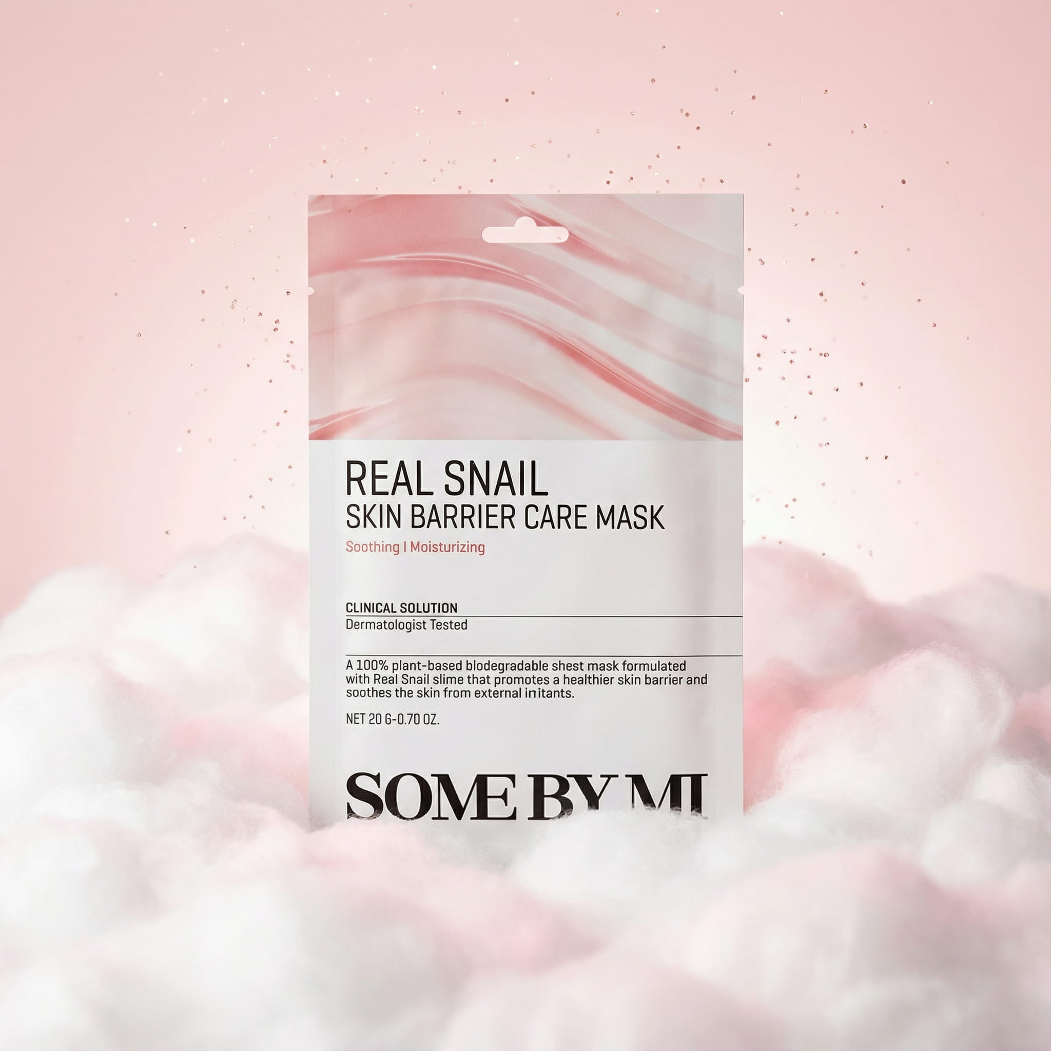 SOME BY MI  Real Snail Skin Barrier Care Mask 1pc