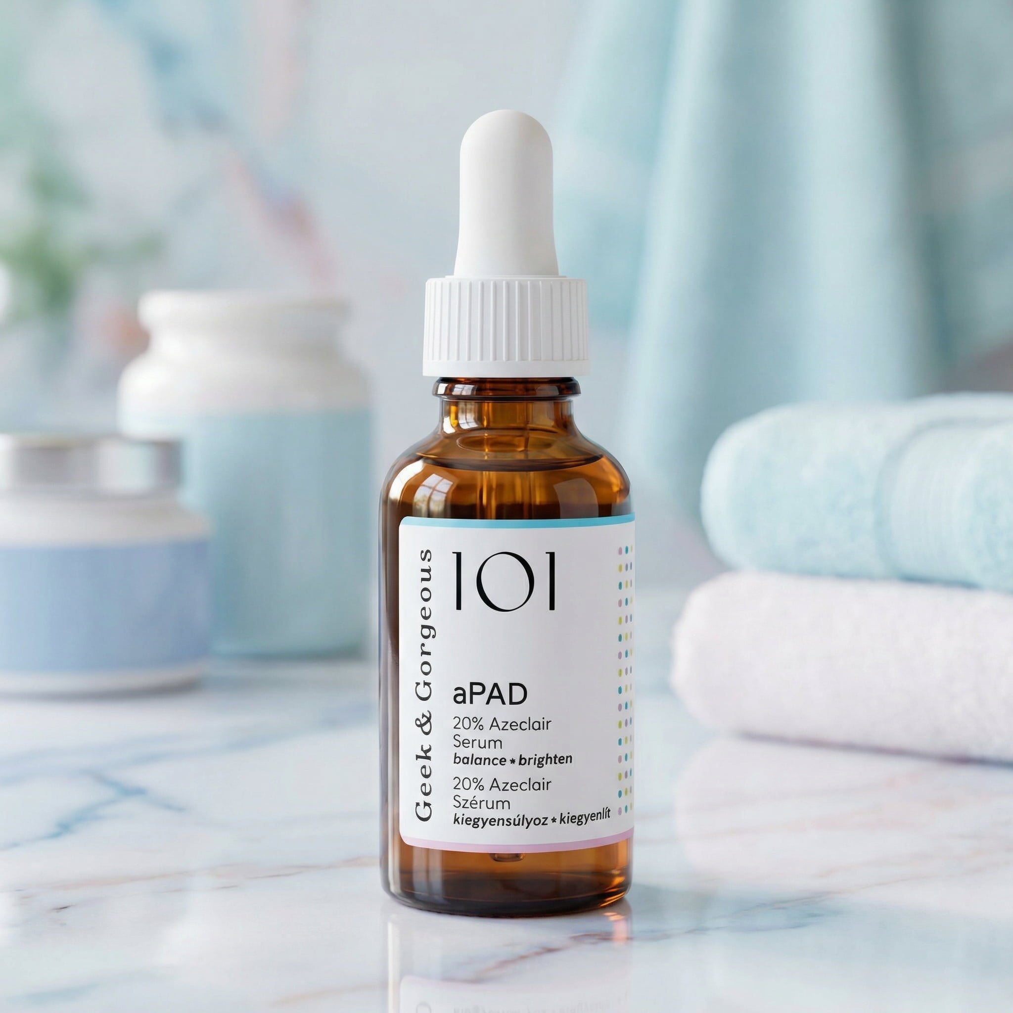 Geek & Gorgeous 101 aPAD 20% Azeclair (Azelaic Derivative) Serum 30ml